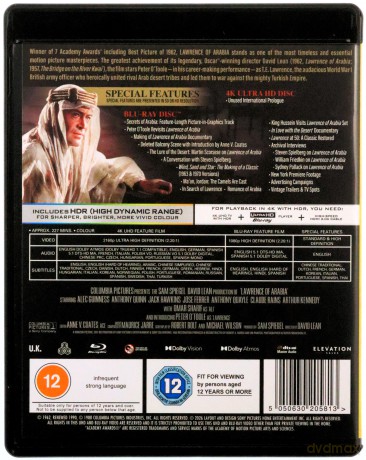Lawrence z Arabii [Blu-Ray 4K]+[Blu-Ray]