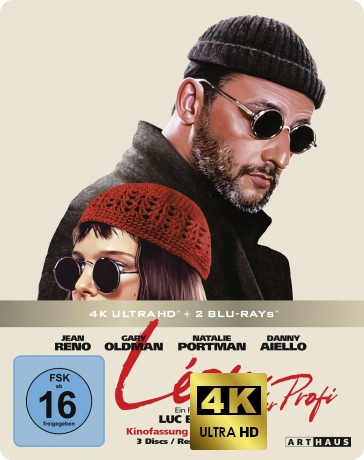 Leon Zawodowiec (steelbook) [Blu-Ray 4K]+[Blu-Ray]