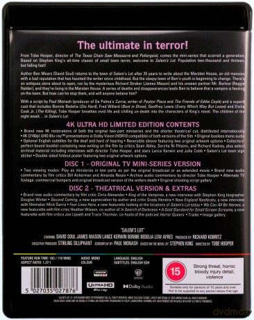 Salem's Lot (Miasteczko Salem) [Blu-Ray 4K]