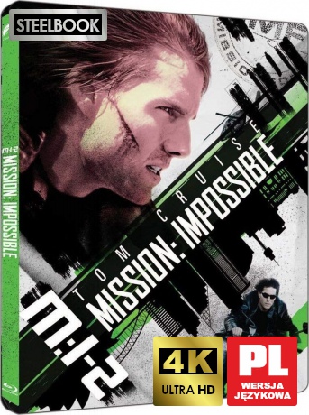 Mission: Impossible 2 (steelbook) [Blu-Ray 4K]+[Blu-Ray]