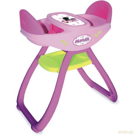 SMOBY Krzesełko do karmienia Minnie [ZABAWKA]