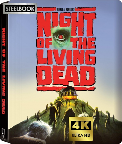 Night of the Living Dead (Noc żywych trupów) (steelbook) [Blu-Ray 4K]+[Blu-Ray]