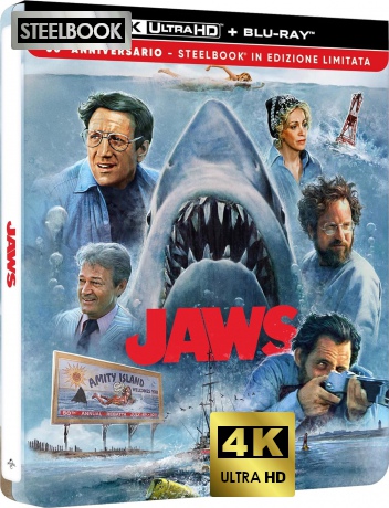 Jaws (Szczęki) (steelbook) [Blu-Ray 4K]+[Blu-Ray]