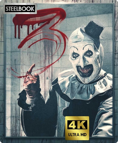 Terrifier 3 (steelbook) [Blu-Ray 4K]+[Blu-Ray]