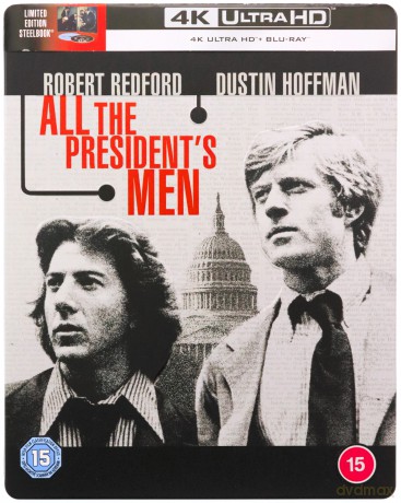 All the President's Men (Wszyscy ludzie prezydenta) (steelbook) [Blu-Ray 4K]+[Blu-Ray]