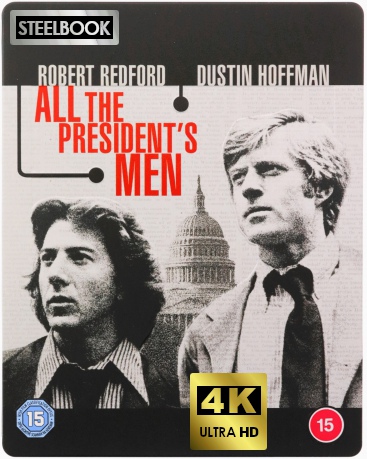 All the President's Men (Wszyscy ludzie prezydenta) (steelbook) [Blu-Ray 4K]+[Blu-Ray]