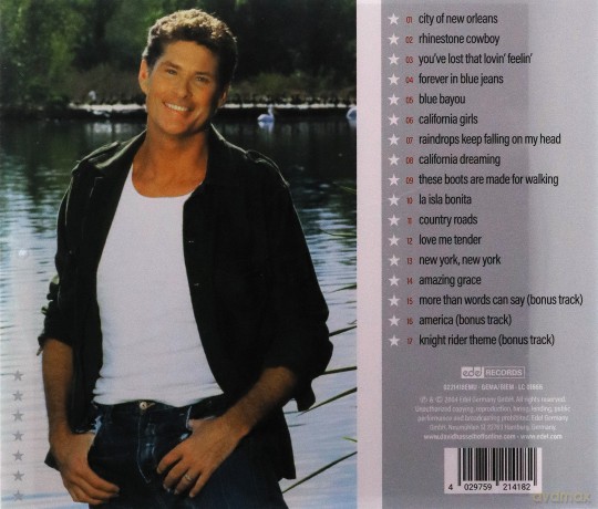 David Hasselhoff: Sings America [CD]