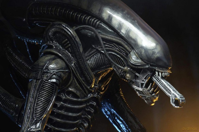 Alien 1979 Action Figure 1/4 Ultimate 40th Anniversary Big Chap 56 cm