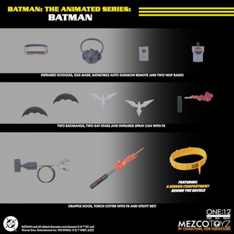 Batman: The Animated Series Action Figure 1/12 Batman 17 cm