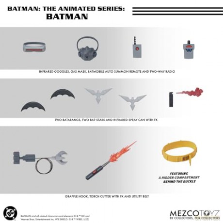 Batman: The Animated Series Action Figure 1/12 Batman 17 cm