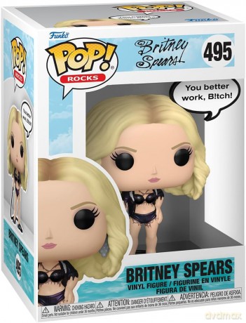 Britney Spears POP! Sayings Vinyl Figure You Better Work 9 cm