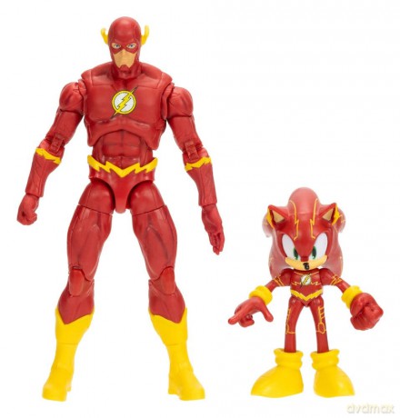 DC x Sonic - The Hedgehog Action Figues 2-Pack Wave 4 Assortment (6)