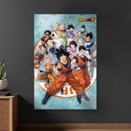Dragon Ball Super 3D Poster Universe Survival 38 x 58 cm