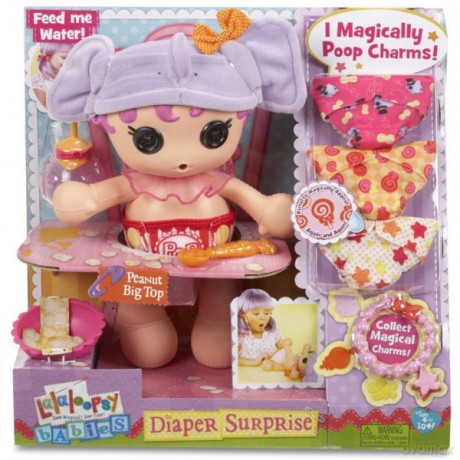 LALALOOPSY Babies diaper suprise Peanut [ZABAWKA]