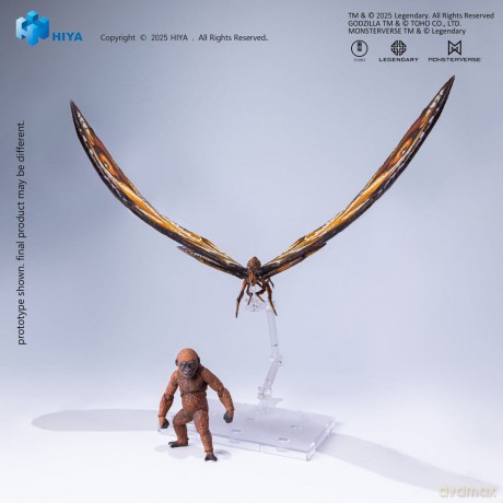 Godzilla x Kong: The New Empire Exquisite Basic Series Action Figure Mothra Premium Set
