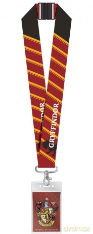 Harry Potter Deluxe Lanyard with Card Holder Gryffindor