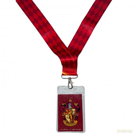 Harry Potter Deluxe Lanyard with Card Holder Gryffindor