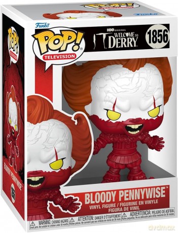 It: Welcome to Derry POP! Television Vinyl Figure Bloody Pennywise 9 cm