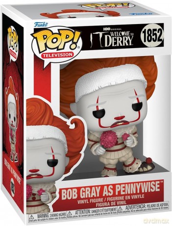 It: Welcome to Derry POP! Television Vinyl Figure Bob Gray as Pennywise 9 cm