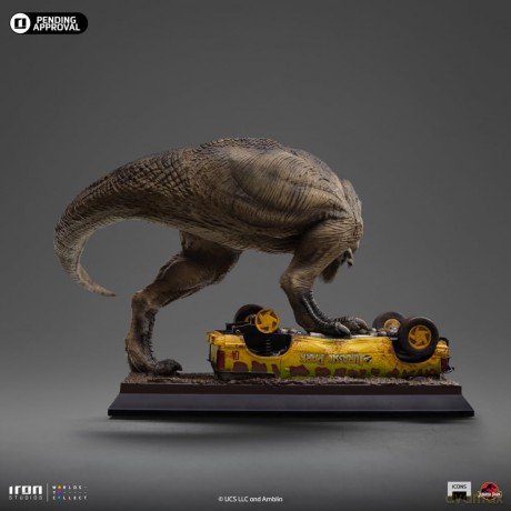 Jurassic Park Icons Statue T-Rex Attack 15 cm