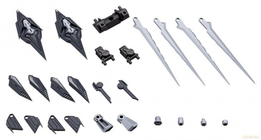 Kotobukiya M.S.G. Model Kit Accessory Heavy Weapon Unit 67 Slash Binder Gray Ver.