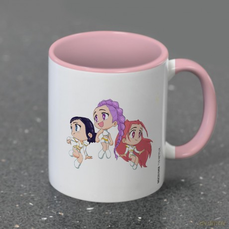 KPop Demon Hunters Mug Huntrix Chibi