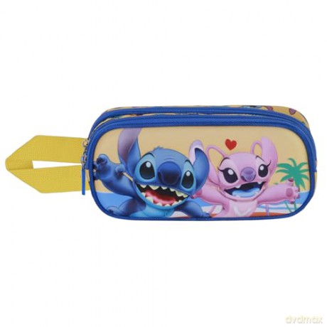 Lilo & Stitch 3D Double Pencil case Ocean Blue