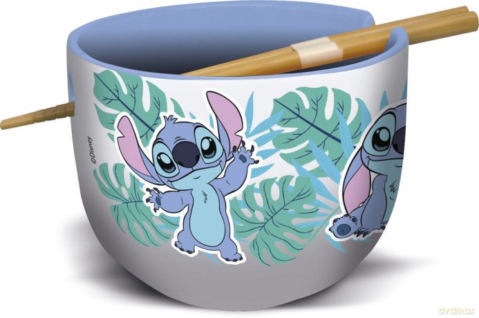 Lilo & Stitch Miska do Ramen z pałeczkami Stitch Aloha