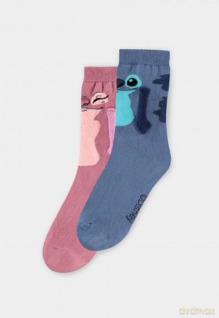 Lilo & Stitch Socks Let's Hold Hands 35-38