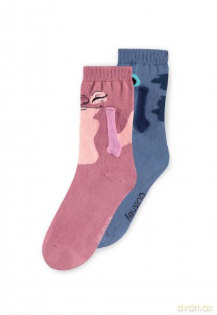 Lilo & Stitch Socks Let's Hold Hands 35-38