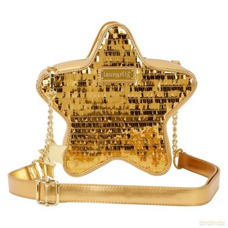 Loungefly Crossbody Bag Gold Stars