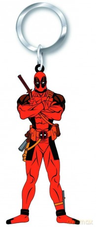 Marvel Deadpool Soft Touch PVC Bag Clip Deadpool