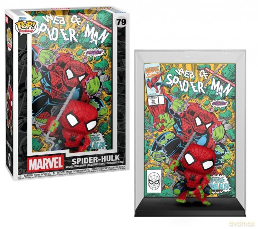 Marvel POP! Comic Covers Vinyl Figure Web of Spider-Man #70 (Spider-Hulk) 9 cm
