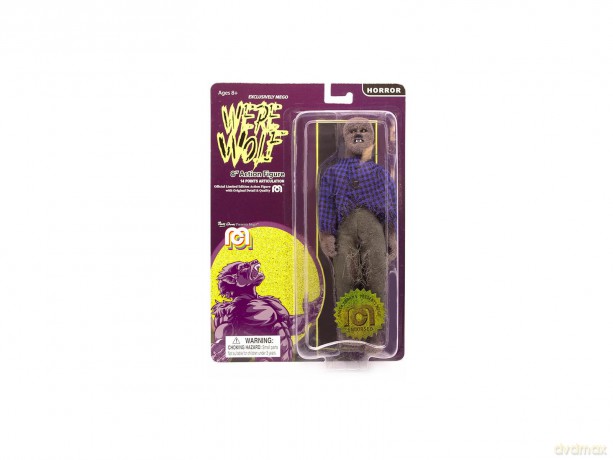 Mego Horror Action Figure Werewolf (Flocked) 20 cm