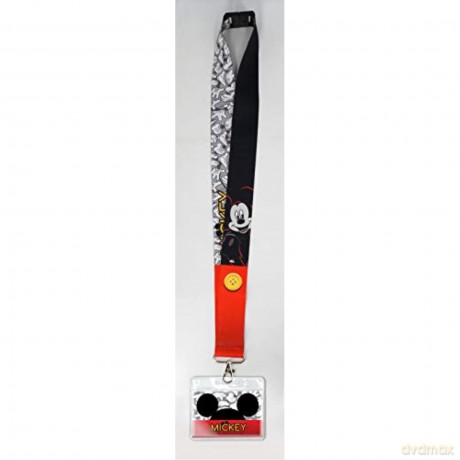 Mickey Mouse Deluxe Lanyard with Card Holder Mickey