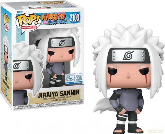 Naruto Shippuden POP! Animation Vinyl Figure Jiraiya Sannin 9 cm