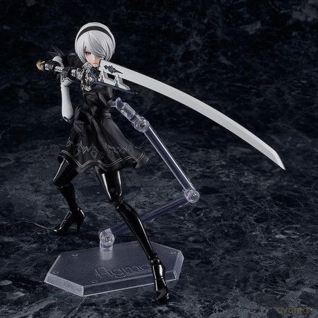 Nier:Automata Ver1.1a Figma Action Figure 2B (YoRHa No.2 Type B) 16 cm