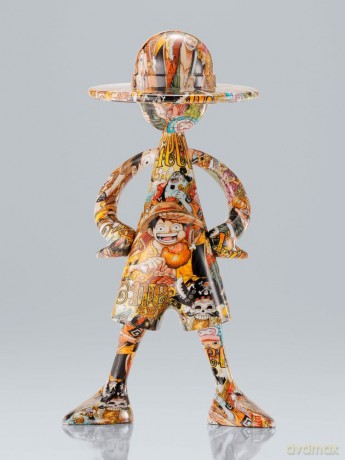 One Piece 1000 Logs Anniversary Luffy's ArtCanvas Figure 1/8 Luffy 22 cm