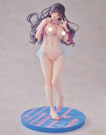 Original Character PVC Statue 1/6 Ane Taiken Jogakuryou Sakuraya Mahiru Vol. 097 Cover Art 27 cm