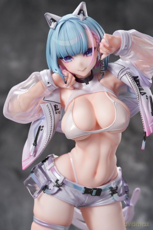 Original Character PVC Statue 1/6 Kin Mirai Nekomata Miu DX Ver. 26 cm