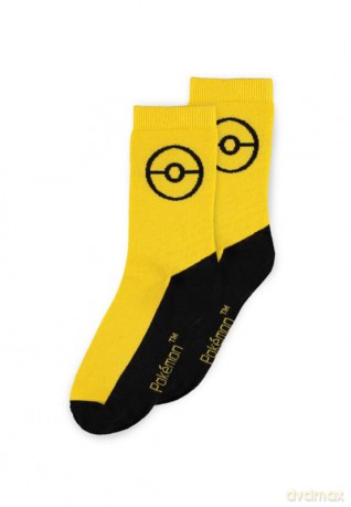 Pokemon Socks 2-Pack Pikachu 43-46