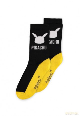 Pokemon Socks 2-Pack Pikachu 43-46