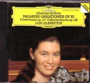 Zilberstein: Brahms:Paganini-Var + [CD]