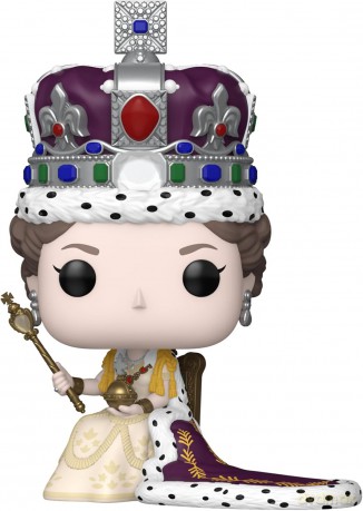 Queen Elizabeth II POP! Premium Vinyl Figure 100th- Queen Elizabeth II (Coronation) 9 cm