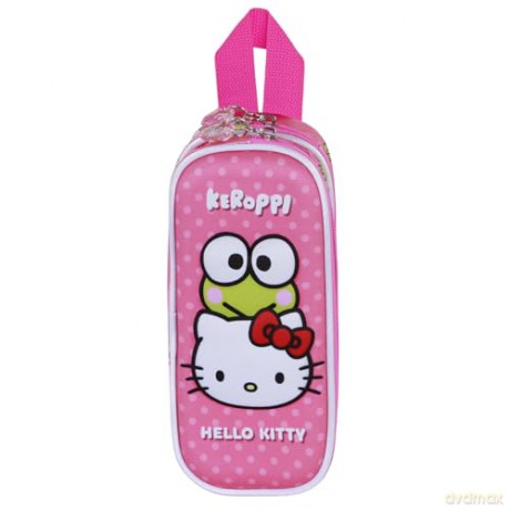 Sanrio 3D Double Pencil case Hello Kitty Funny Pink