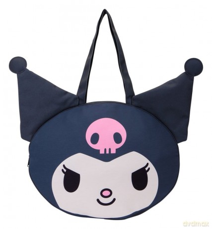 Sanrio by Loungefly Tote Bag with Coin Purse Kuromi