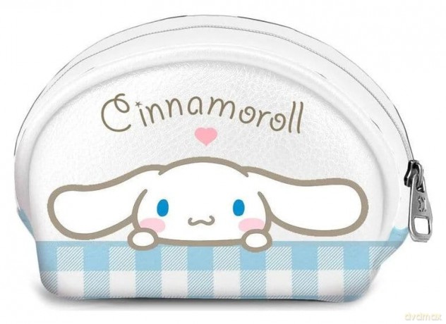 Sanrio Casual Oval Coin Purse Cinnamoroll Vichy Multicolour
