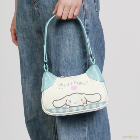 Sanrio Fancy Casual Handbag Cinnamoroll Vichy Multicolour