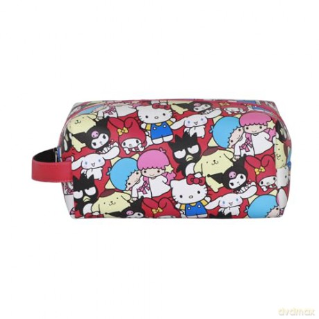 Sanrio Plus Brick Travel Toiletry Bag Hello Kitty Friends Multicolour