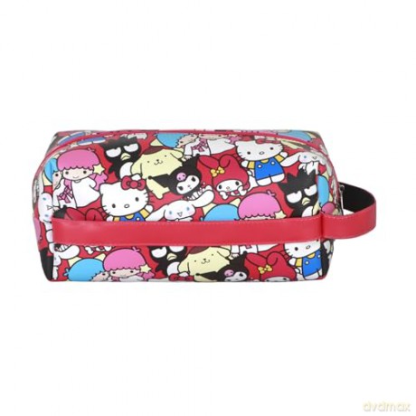 Sanrio Plus Brick Travel Toiletry Bag Hello Kitty Friends Multicolour